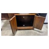 Wooden 2 Shelf 2 Door Bookcase