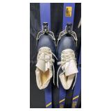 3 Sets of Cross Country Skis, 1 Pair of Boots and 3 Sets of Poles