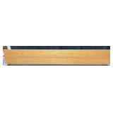Two Wooden Wall Shelves 85” x 12” & 41” x 10”