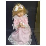 Heritage Collection Porcelain Bedtime Prayer Doll "Tiffany" 12"