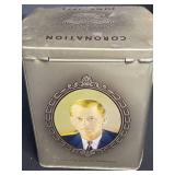 Large Lot of Various Styles and Sizes of Vintage and Collectible Queen Elizabeth II and Royal Family Tins