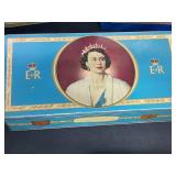 Large Lot of Various Styles and Sizes of Vintage and Collectible Queen Elizabeth II and Royal Family Tins