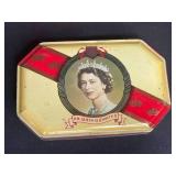 Large Lot of Various Styles and Sizes of Vintage and Collectible Queen Elizabeth II and Royal Family Tins