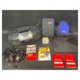 Portable Boom Box Stereo, Travel Radio, Head Phones, Screen Protectors, Travel Cases and More!