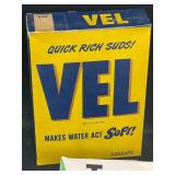 Vintage Twin Value Skips Potato Chip Box, Vel Box, Rinso Box, Cheer Box, Ajax Can and More Vintage Product Containers!