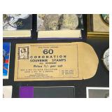 Collector Plate Princess Grace and Prince Rainier of Monaco (mini plate) and Variety of VTG Collectable Memorabilia