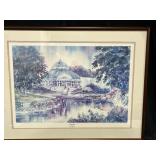 Signed Lou Roman Picture of Como Park 293/900