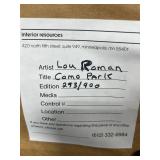 Signed Lou Roman Picture of Como Park 293/900