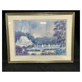 Lou Roman Signed & Numbered Picture of Sailboats 394/900