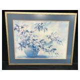 Signed & Numbered Lou Roman Picture of Floral Arrangement 289/700
