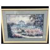 Lou Roman Watercolor Reproduction Signed & Numbered 81/900 "The Conservatory Suite"