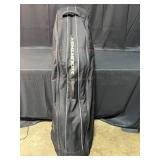 Black Roller Bag Filled w/ Golf Clubs - Both Drivers & Irons
