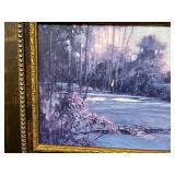Framed Picture “First Hole” by R. Manning Orig Retail Price $239