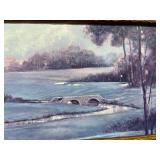 Framed Picture “First Hole” by R. Manning Orig Retail Price $239