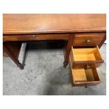 4 Drawer Wooden Desk