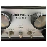 Speaker Cabinet Set - Speakers: University 312 Series 200 3 Way Diffaxial Speaker 8-16 OHMN 35 Watts, Heathkit SB-303 Ham Radio (untested) & Hallicrafters Receiver Model SX-98