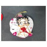 Lot of 6 Betty Boop Christmas Ornaments