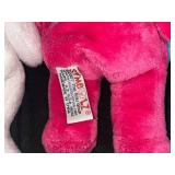 Lot of 5 Small Stuffed Bears, 3 TY Beanie Babies and 2 Other Brands