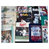 Large Lot of VTG Minnesota Twins Memorabilia inc World Series Newspapers, Programs, Books, Cards, Player Books, 