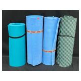 4 Camping Sleeper Mats - 2 Coleman and 2 Unbranded