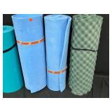 4 Camping Sleeper Mats - 2 Coleman and 2 Unbranded