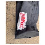 Full Size "Blazer" Soccer Net w/ Black Carrying Bag (some wear/rips around cloth)