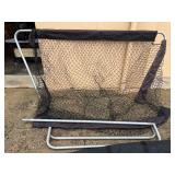 Full Size "Blazer" Soccer Net w/ Black Carrying Bag (some wear/rips around cloth)