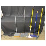Broom with Various Mops