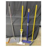 Broom with Various Mops