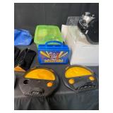 Painting Supplies / 2 Organizers / Microscope / Lunch Box and Game