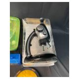 Painting Supplies / 2 Organizers / Microscope / Lunch Box and Game