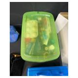 Painting Supplies / 2 Organizers / Microscope / Lunch Box and Game