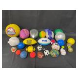 Lot of Various Sporting Goods Balls - Standard and Toy/Mini