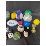 Lot of Various Sporting Goods Balls - Standard and Toy/Mini