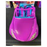 Barbie Accessories inc Cars and Dining Set and Unopened Shopkins