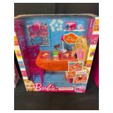 Barbie Accessories inc Cars and Dining Set and Unopened Shopkins