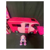 Barbie House / Car / Pink Dog / Motor Home