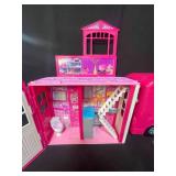 Barbie House / Car / Pink Dog / Motor Home
