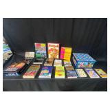 Large Lot of Books and Games