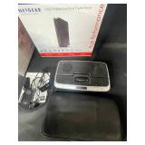Bose Link AL8 / Hurrican Lantern / Net Gear Router / Sharper Image Radio