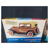 Hubley Metal Kit Model A Victoria / Metal Kit Model A Pickup Truck / Five Star Notebook Protector / Biplane Kit