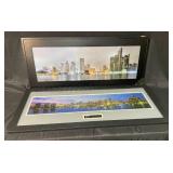Two Pictures of Detroit Skyline