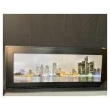 Two Pictures of Detroit Skyline