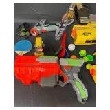 Various Nerf Guns and Razor Scooter