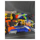 Various Nerf Guns and Razor Scooter