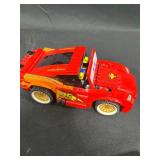 Remote Control Boat (untested) & Assortment of Play Race Cars