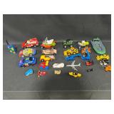Assortment of Toy Vehicles & a Lego Remote Control