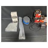 3 Orange Cones, Indoor/Outdoor Light Bulbs, Caulking Gun, Manual Foot Pump, Scraper & More!