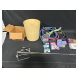 X2000-Xenon Lights, Air Hoses, Large Rotesserie Parts, Canvas, Trash Can, Blanket & More!