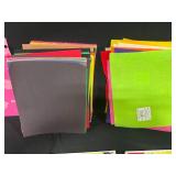 Box of Magtastik Preschool Building Blocks, Scribble Pads, Felt, Colored Construction Paper & Stickers